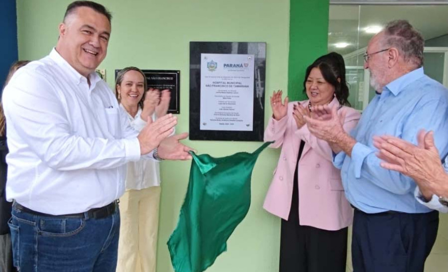 Governo do Estado reinaugura Hospital Municipal de Tamarana após investimento de R$ 1,3 milhão