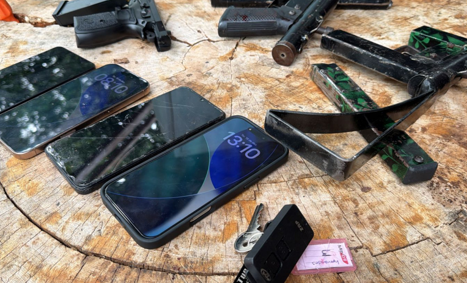 PMPR apreende mil celulares durante operação contra quadrilha em Londrina