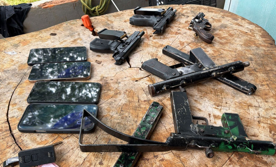 PMPR apreende mil celulares durante operação contra quadrilha em Londrina