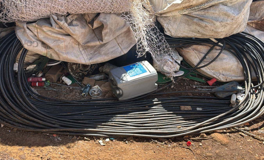 Operação Conectividade combate receptação de fios de cobre no Paraná