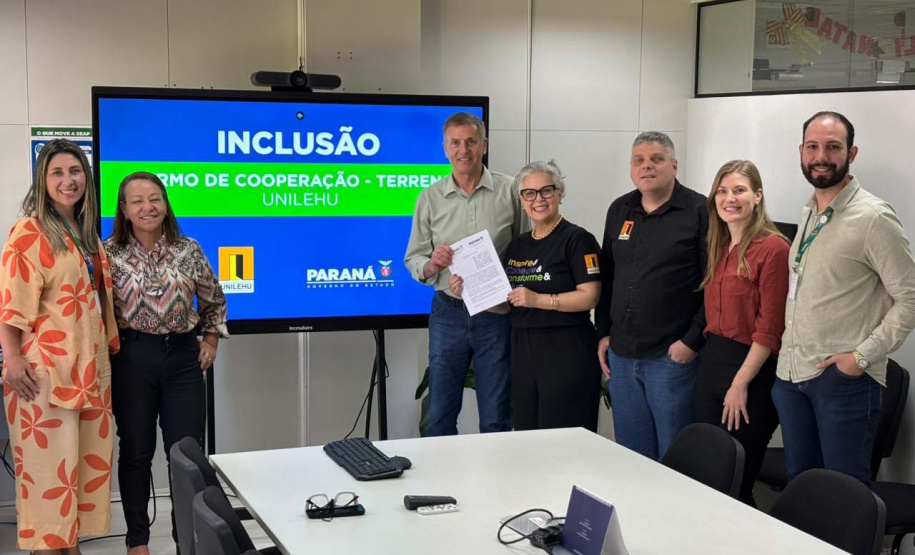 Estado assina termo de cooperação para cessão de terreno para a Unilehu".