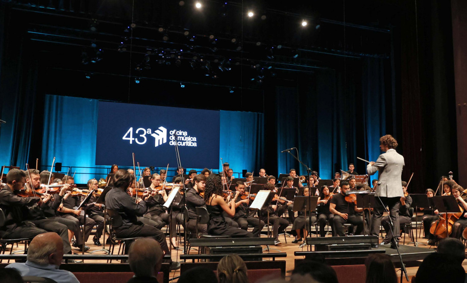 43ª Oficina de Música de Curitiba encerra com quase 40 mil espectadores nas apresentações no Centro Cultural Teatro Guaíra