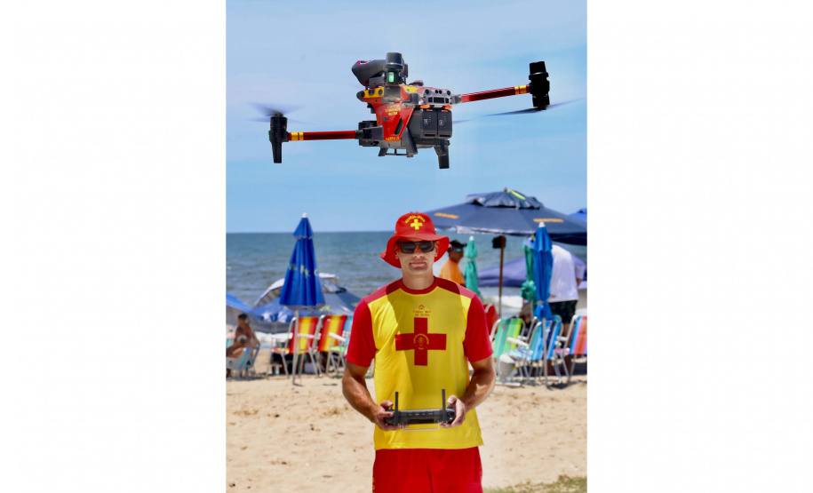 Com drones de alta tecnologia, bombeiros reforçam prevenção a afogamentos