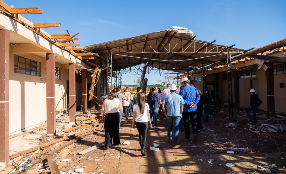 Governo do Paraná intensifica obras durante as férias para modernizar escolas estaduais