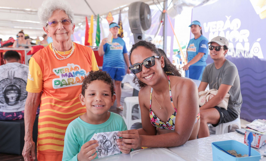 Verão Maior Paraná: oficina de pinturas corporais valoriza cultura indígena no litoral