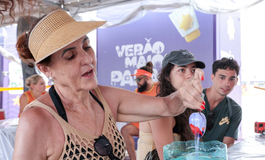 Verão Maior Paraná: oficina de pinturas corporais valoriza cultura indígena no litoral