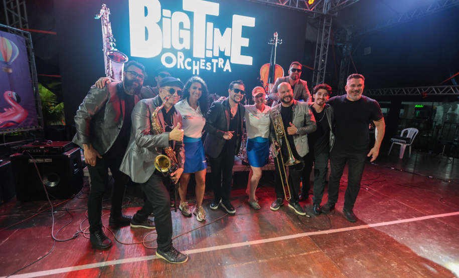 Palco Sunset - Big Time Orquestra