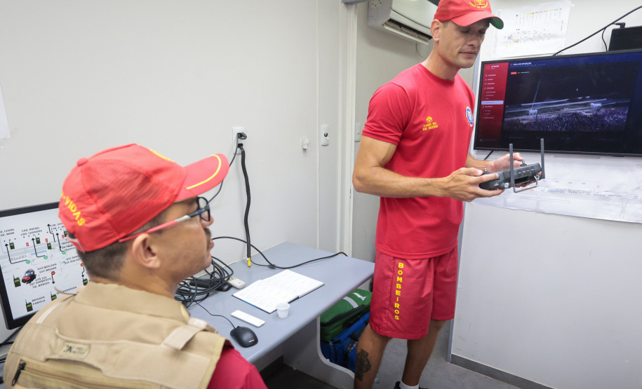 Monitoramento Bombeiros Drone