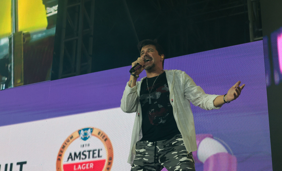 O grupo Roupa Nova durante a apresentacao do seu show dentro da programacao do Verao Maior Parana, em Matinhos - 15/02/2026 - Foto: Geraldo Bubniak/AEN