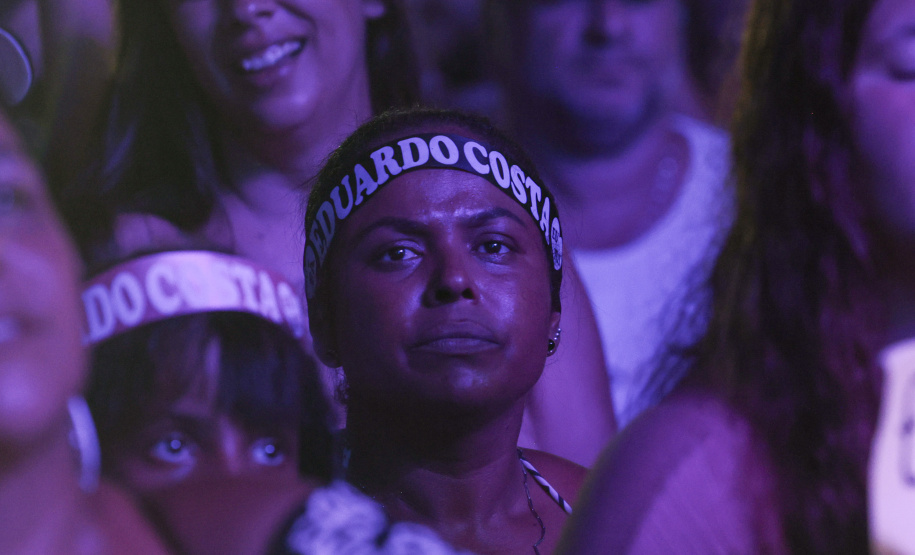 O cantor Eduardo Costa