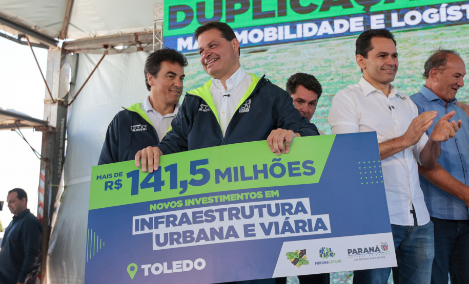 Modernização viária: Ratinho Junior inaugura duplicação da PR-317, em Toledo