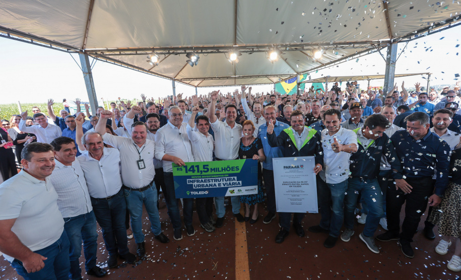 Modernização viária: Ratinho Junior inaugura duplicação da PR-317, em Toledo