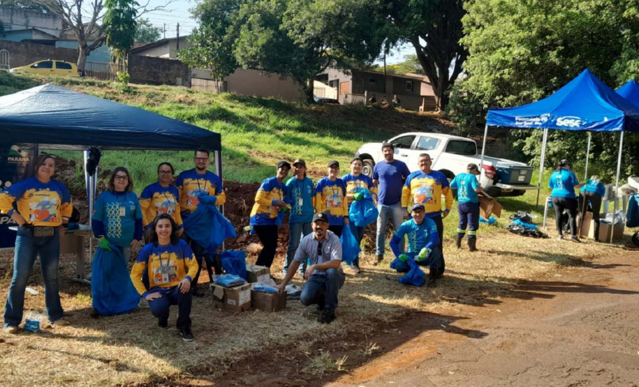 Sanepar 63 anos - ESPÍRITO SOLIDÁRIO - Trabalho voluntário cresce na Sanepar e se consolida como estratégia de ação social e ambiental