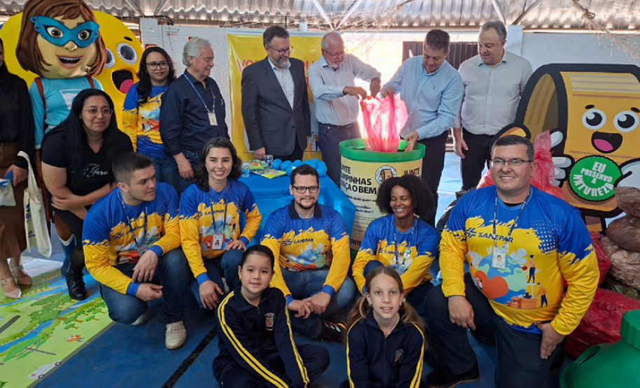 Sanepar 63 anos - ESPÍRITO SOLIDÁRIO - Trabalho voluntário cresce na Sanepar e se consolida como estratégia de ação social e ambiental