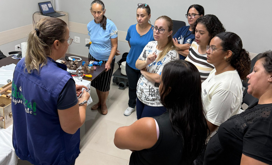 Sanepar promove curso de manutenção hidráulica para mulheres em Paiçandu