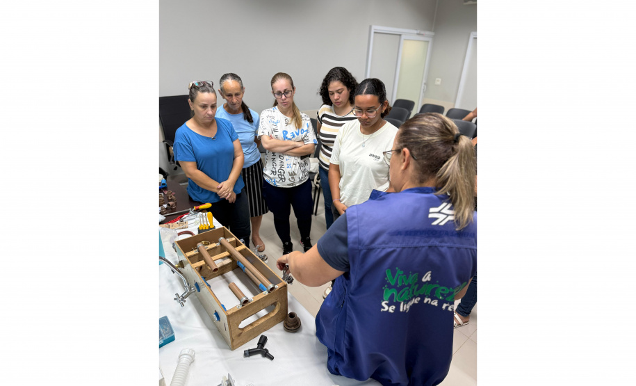 Sanepar promove curso de manutenção hidráulica para mulheres em Paiçandu