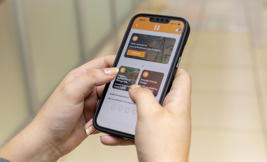 COPEL - Canais digitais são preferência em 95% das solicitações de clientes da Copel