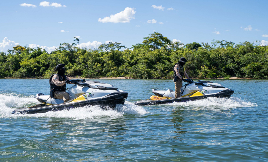 Por terra e rio, forças de segurança garantem verão tranquilo no Noroeste