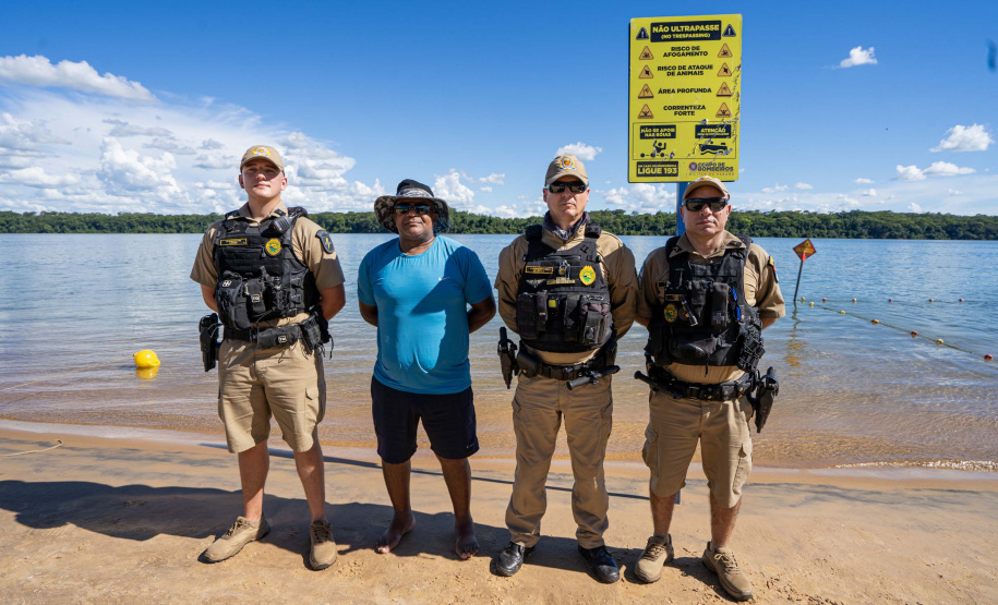Por terra e rio, forças de segurança garantem verão tranquilo no Noroeste