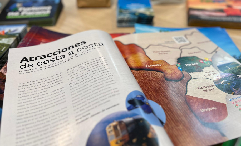 Em janeiro, Viaje Paraná leva turismo do Estado a eventos focados no mercado europeu