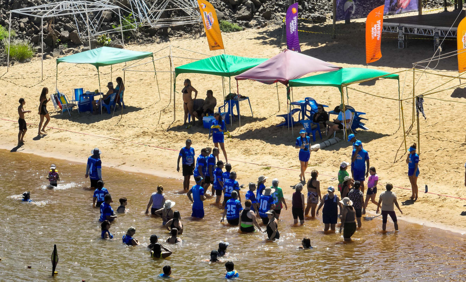 Com mar de água doce e muitas atividades, mais de 38 mil veranistas são atendidos Noroeste