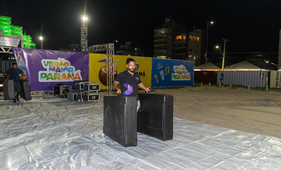 Chegada Drones para o show do Alok