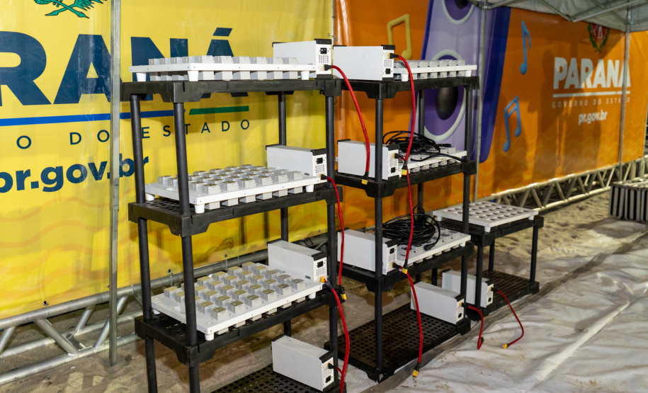 Chegada Drones para o show do Alok