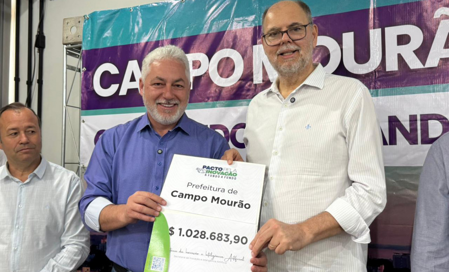 INOVAÇÃO: Estado entrega R$ 11,7 milhões em recursos do setor de inovação para municípios de Campo Mourão, Umuarama e região