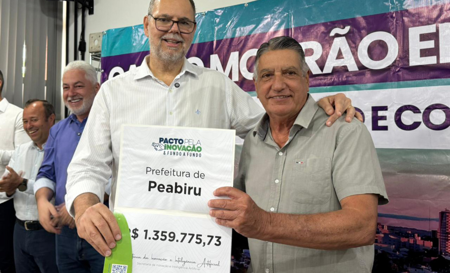 INOVAÇÃO: Estado entrega R$ 11,7 milhões em recursos do setor de inovação para municípios de Campo Mourão, Umuarama e região