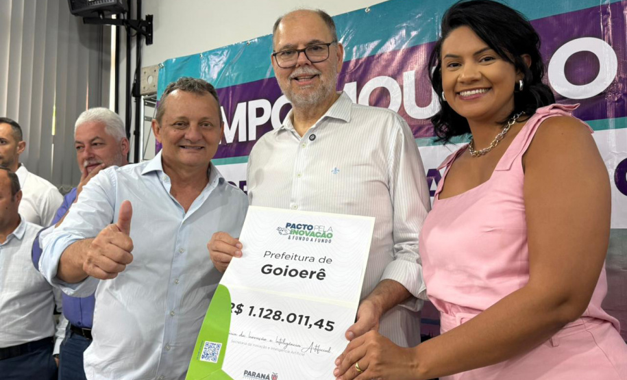 INOVAÇÃO: Estado entrega R$ 11,7 milhões em recursos do setor de inovação para municípios de Campo Mourão, Umuarama e região
