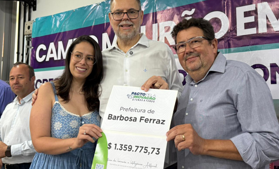 INOVAÇÃO: Estado entrega R$ 11,7 milhões em recursos do setor de inovação para municípios de Campo Mourão, Umuarama e região