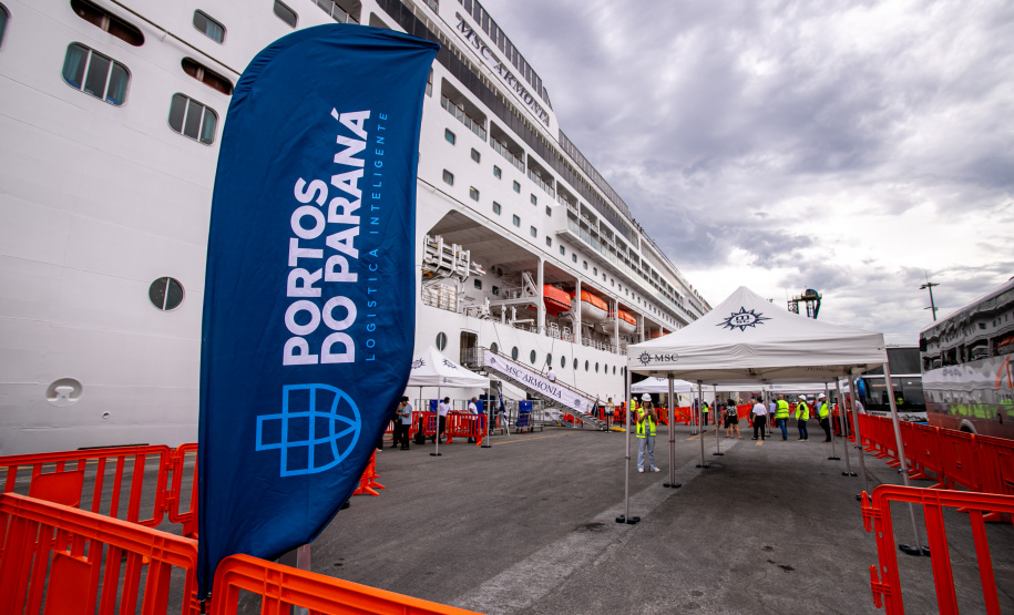 Porto de Paranaguá confirma a operação de navio de cruzeiro para a temporada 20262027