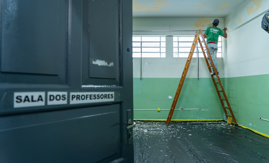 Reformas durante as férias modernizam colégios estaduais do Paraná e ampliam conforto e acessibilidade