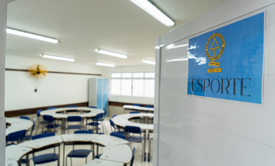 SEED - Colégio Ângelo Trevisan: obras de infraestrutura são entregues em Curitiba