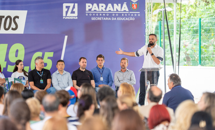 SEED - Colégio Ângelo Trevisan: obras de infraestrutura são entregues em Curitiba