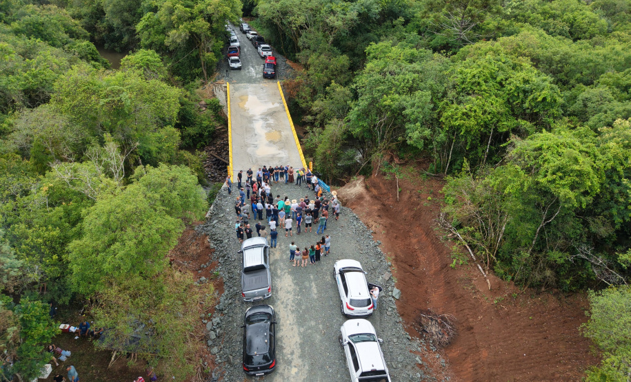 Ponte Rio São João em Prudentópolis