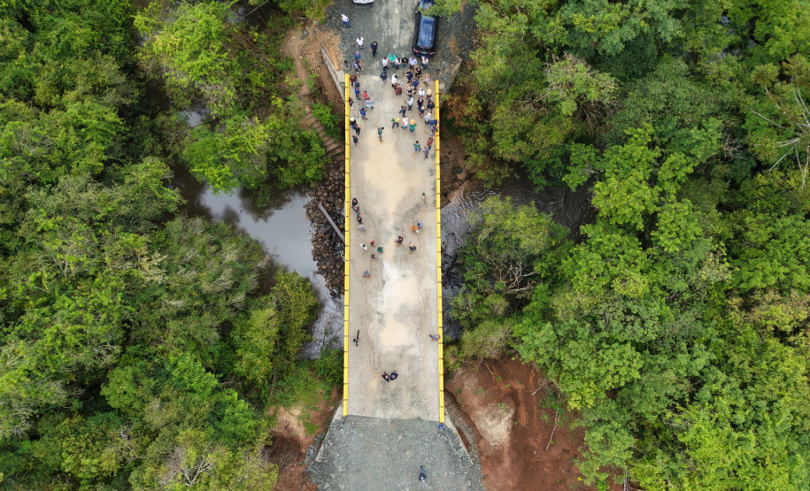 Ponte Rio São João em Prudentópolis