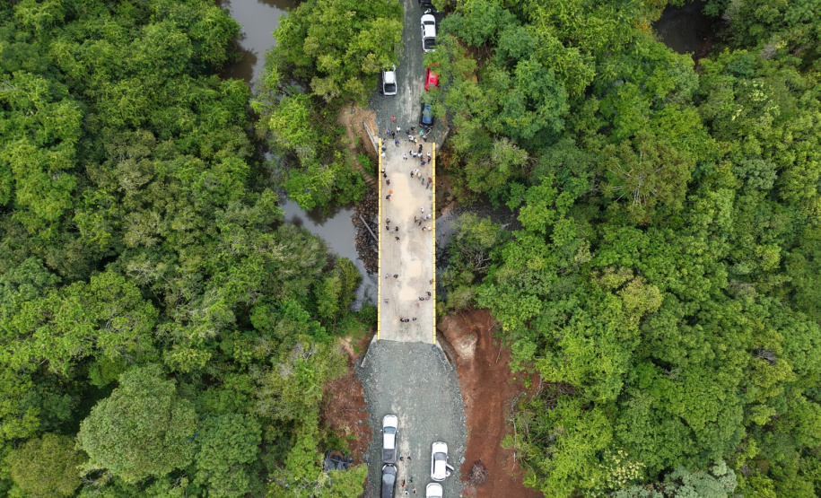 Ponte Rio São João em Prudentópolis
