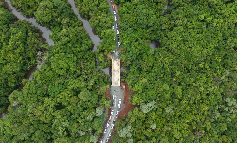 Ponte Rio São João em Prudentópolis