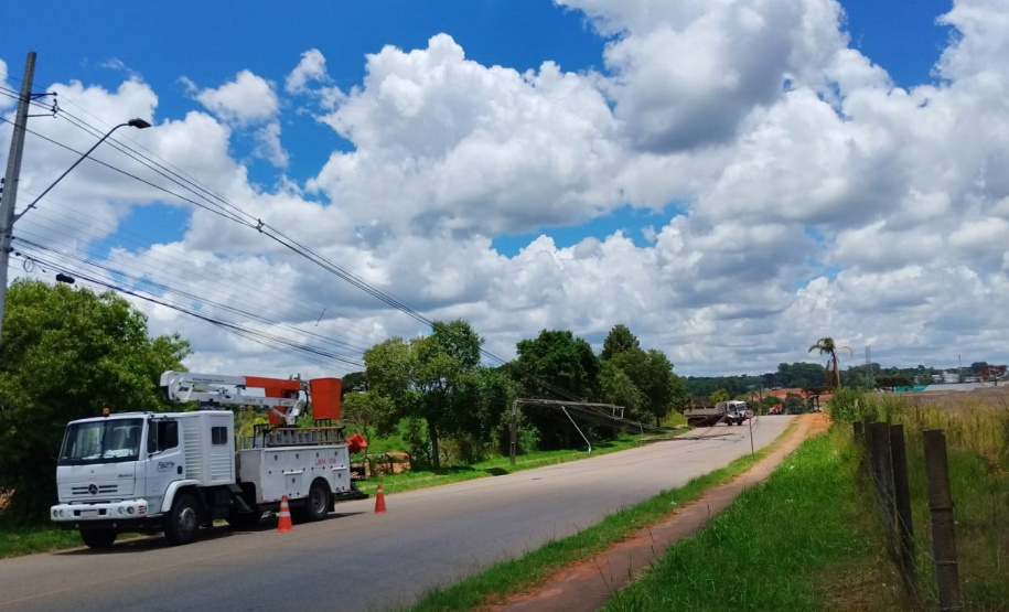 Copel - Batidas de veículos em postes geraram 3,6 mil substituições no Paraná