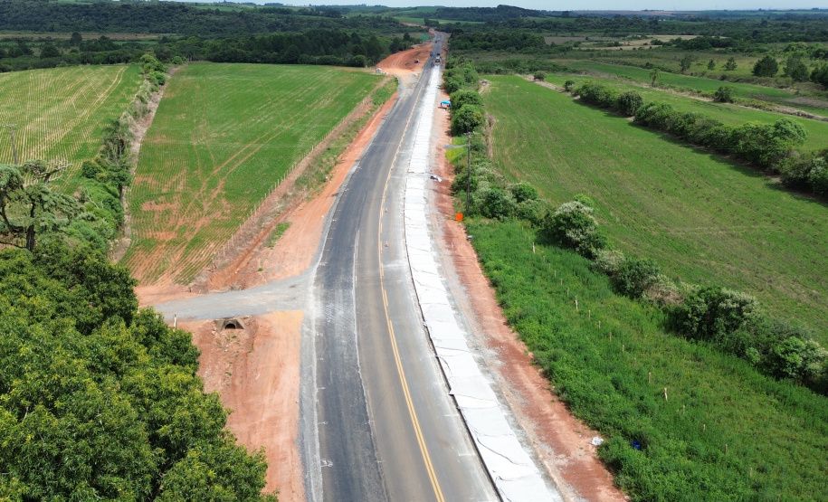 PR-151 whitetopping Ponta Grossa Palmeira 26%