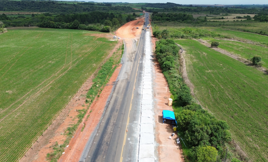 PR-151 whitetopping Ponta Grossa Palmeira 26%