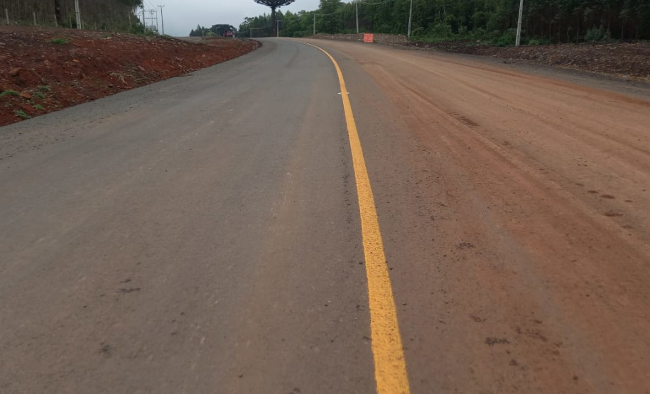 PR-160 entre Imbaú e Reserva