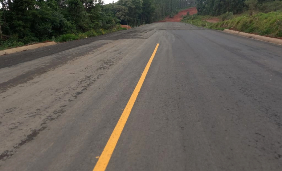 PR-160 entre Imbaú e Reserva