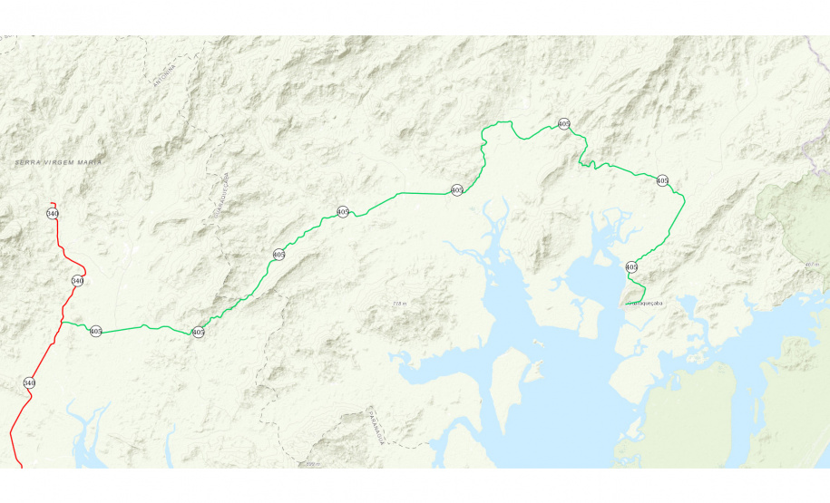 PR-405 Conservação Guaraqueçaba