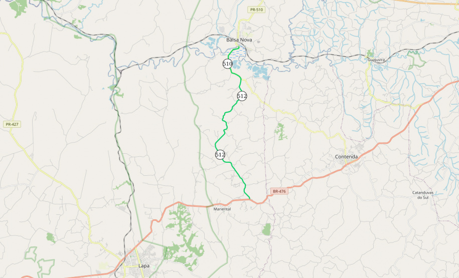 DER - Balsa Nova e Mariental