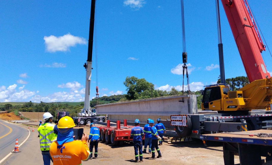 Construção de ponte na PRC-466 em Boa Ventura de São Roque