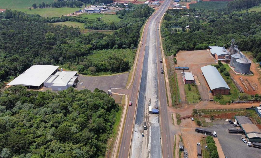 Duplicação da PRC-466 entre Pitanga e Turvo