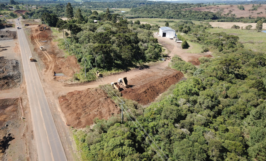 PRC-466 entre Turvo e Palmeirinha