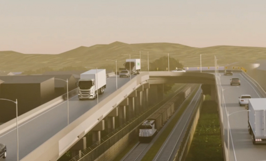 Governo do Estado anuncia novo viaduto em Paranaguá, sobre a Avenida Roque Vernalha